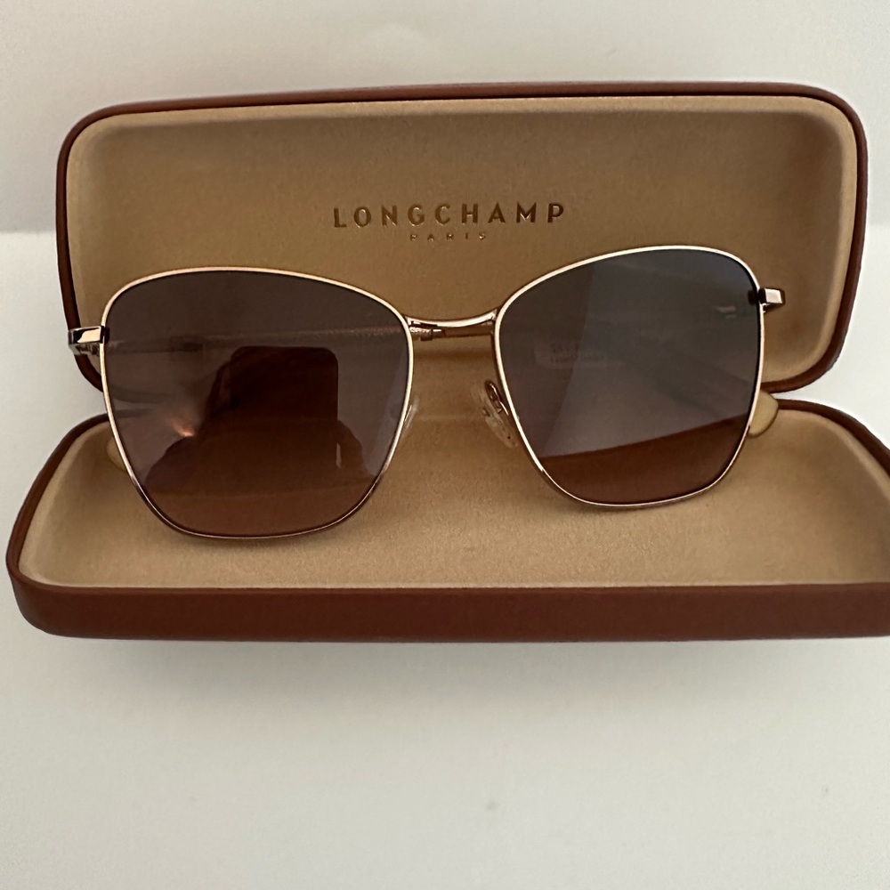 Longchamp Women's Rose Gold Sunglasses